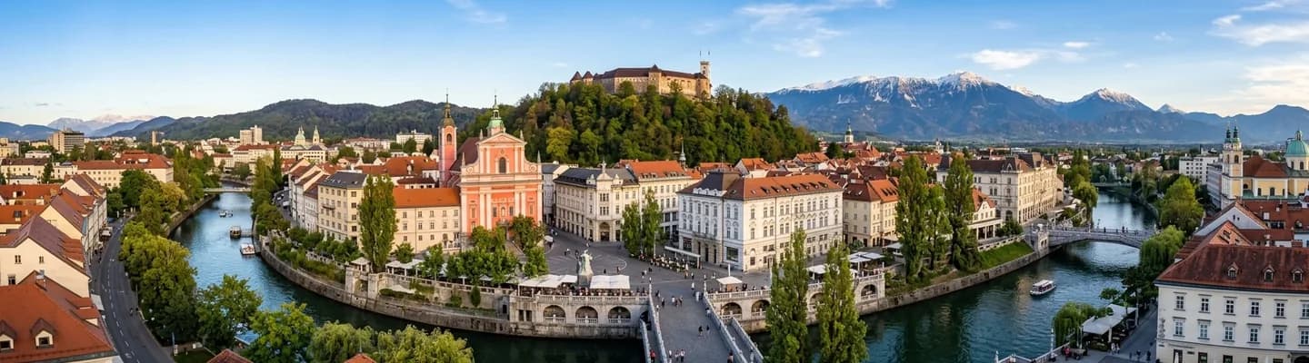 Slovenia castle landscape