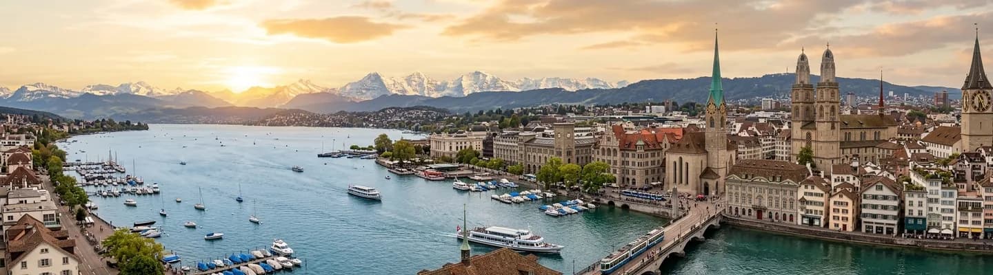 Switzerland castle landscape